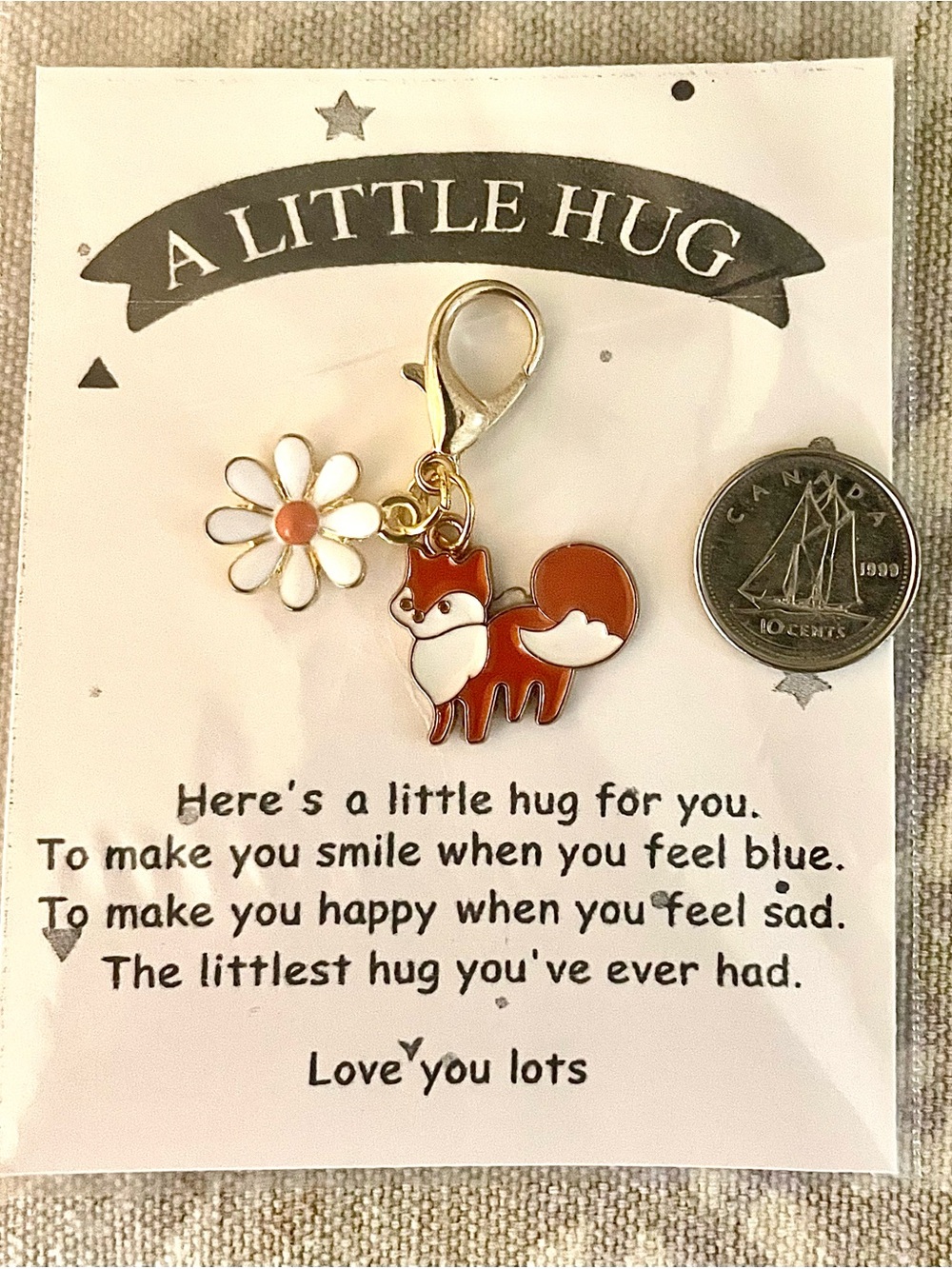 Fox “Hug” Bagcharm